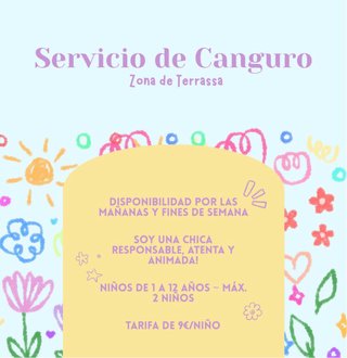 Canguro en Terrassa
