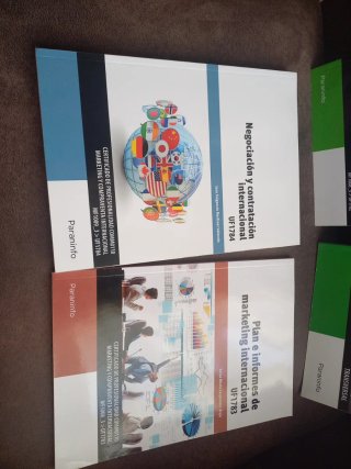Lote de libros de Marketing Internacional