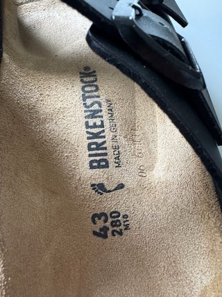 Birkenstock Arizona Nere 43 Pianta Stretta