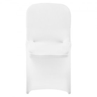 30 Piezas Fundas de Silla Blancas, Funda de Silla