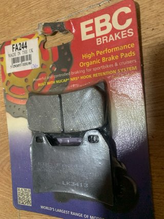 Pastillas Freno EBC FA244 Nuevas Motores BMW Ducat