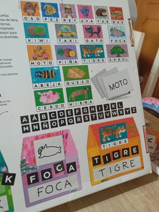 Laboratorio de escritura montessori