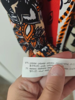 Vestido Zara Estampado Patchwork