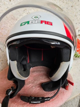 Casco Moto Abierto Talla M + Manos libres Bluetoot