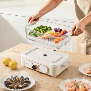 mesa acero resistente para el hogar 6L