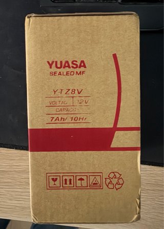 Batería Yuasa YTZ8V VRLA Moto Honda PCX