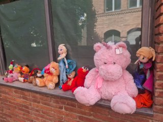 Peluche Unicornio Rosa Gigante