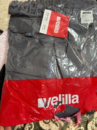 Pantalón Velilla Talla 46 Gris Celeste
