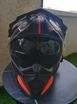 Casco LS2 MX436 Pioneer Evo Talla M + Intercomunic