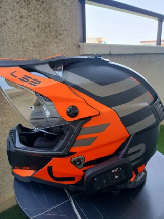 Casco LS2 MX436 Pioneer Evo Talla M + Intercomunic