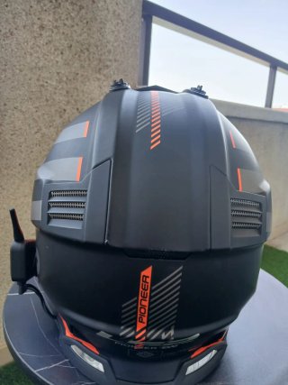 Casco LS2 MX436 Pioneer Evo Talla M + Intercomunic