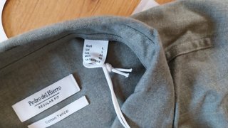 Camisa Pedro del Hierro Regular Fit Gris