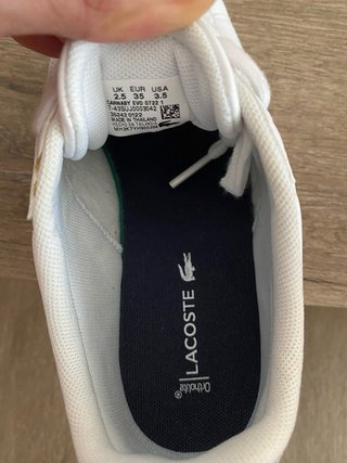 Deportivas Lacoste Blancas