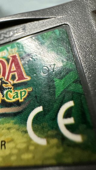 Zelda The Minish Cap ORIGINAL GameBoy Advance