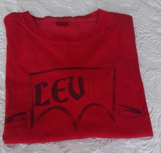 Camiseta Levi's Vintage Roja Hombre