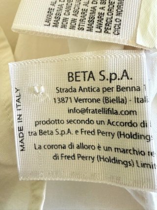 Camicia Fred Perry Donna L Colletto Removibile