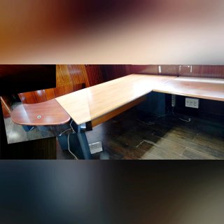 Conjunto Escritorio Madera c/mesas archivador