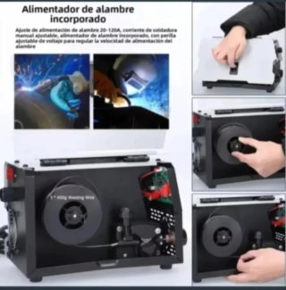 Máquina Soldar Inverter Dual MIG/MMA 160A