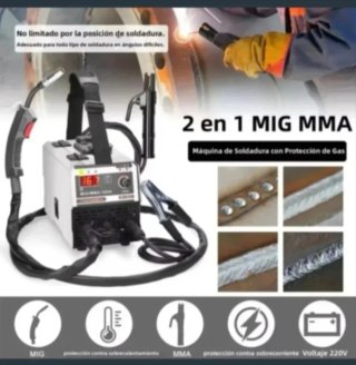 Máquina Soldar Inverter Dual MIG/MMA 160A