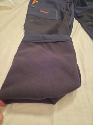 2 Pantalones de trabajo azules y negros