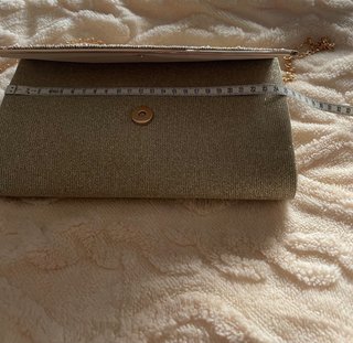 Bolso de fiesta dorado