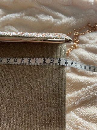 Bolso de fiesta dorado