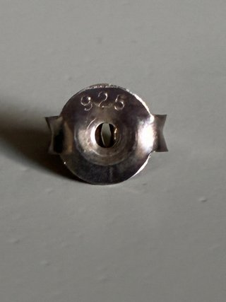 Pendientes niña y niño plata 1ª Ley