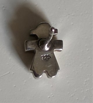 Pendientes niña y niño plata 1ª Ley