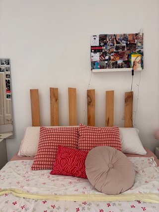 Cabecero de madera cama 135cm