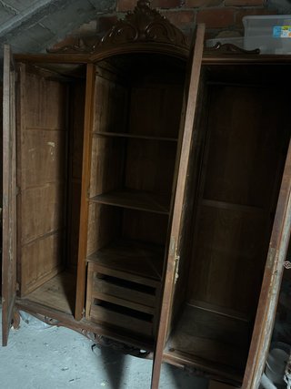 Armario vintage madera maciza