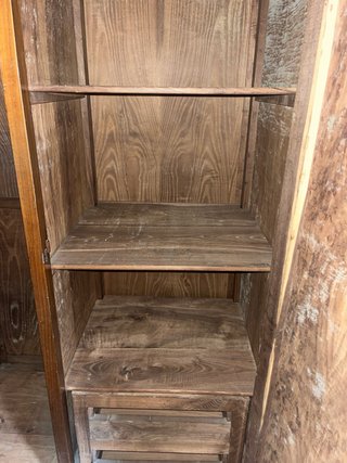 Armario vintage madera maciza