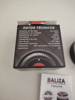 Baliza Geolocalizable TIKUAX DGT 3.0