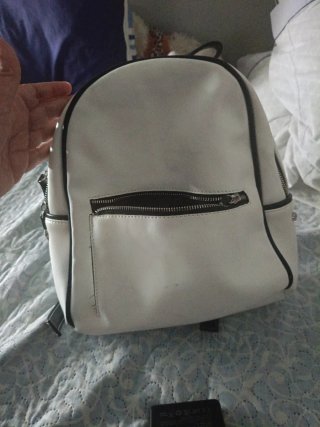 Bolso Mochila Blanco