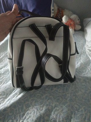 Bolso Mochila Blanco