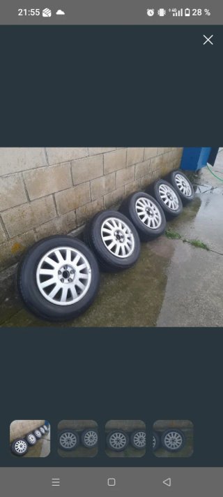Llantas Audi A3 195/65/15