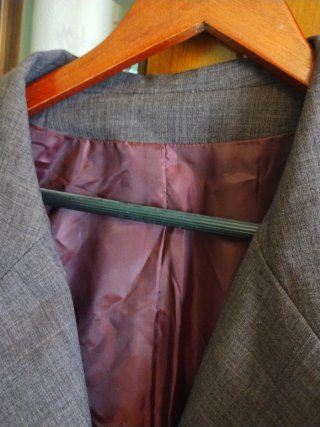Chaqueta de vestir gris mujer Modista
