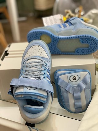 Adidas Bad Bunny Forum Low azul