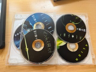 Colección Prometheus a Alien 5 DVDs