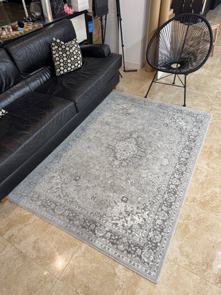 Alfombra tipo Persa Gris 132x193cm