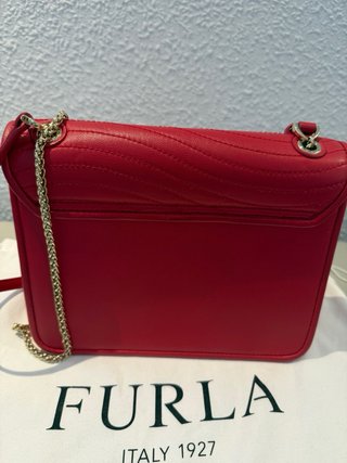 Bolso Furla Piel Rojo