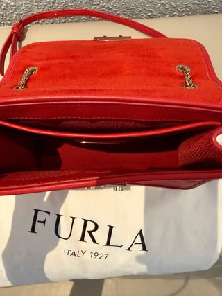 Bolso Furla Piel Rojo