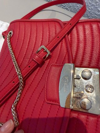 Bolso Furla Piel Rojo