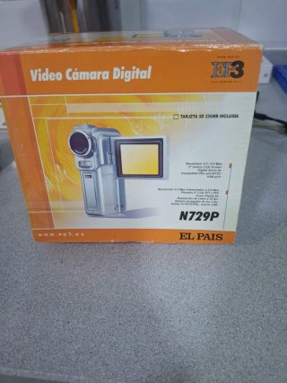 Videocámara Digital N729P Plata