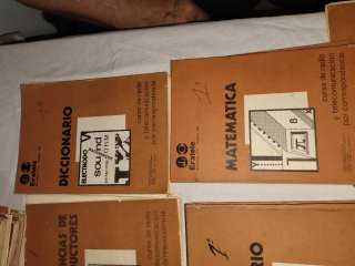 Curso Radio Eratele Barcelona - Varios Tomos