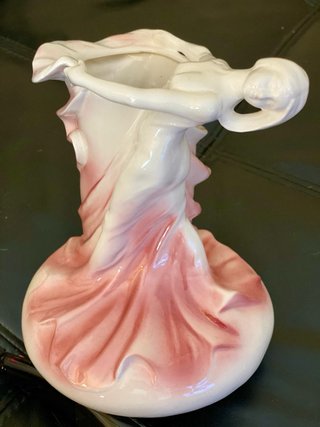 Jarrón Antiguo Art Nouveau