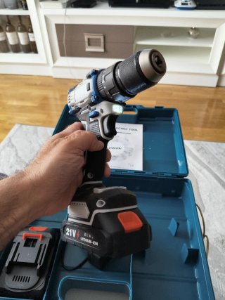 Taladro Batería 21V BRUSHLESS LITHIUM