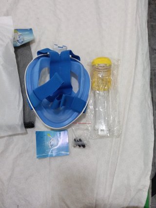Máscara Snorkel Facial Completa G2RISE SN01
