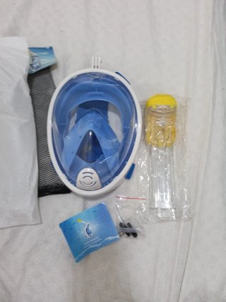 Máscara Snorkel Facial Completa G2RISE SN01