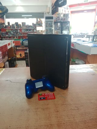 CONSOLA SONY PS3 SLIM 120GB CON MANDO Y CABLES