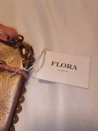 Bolso de cuero Flora auténtico